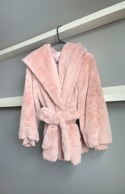 Calling All Angels Coat - Blush